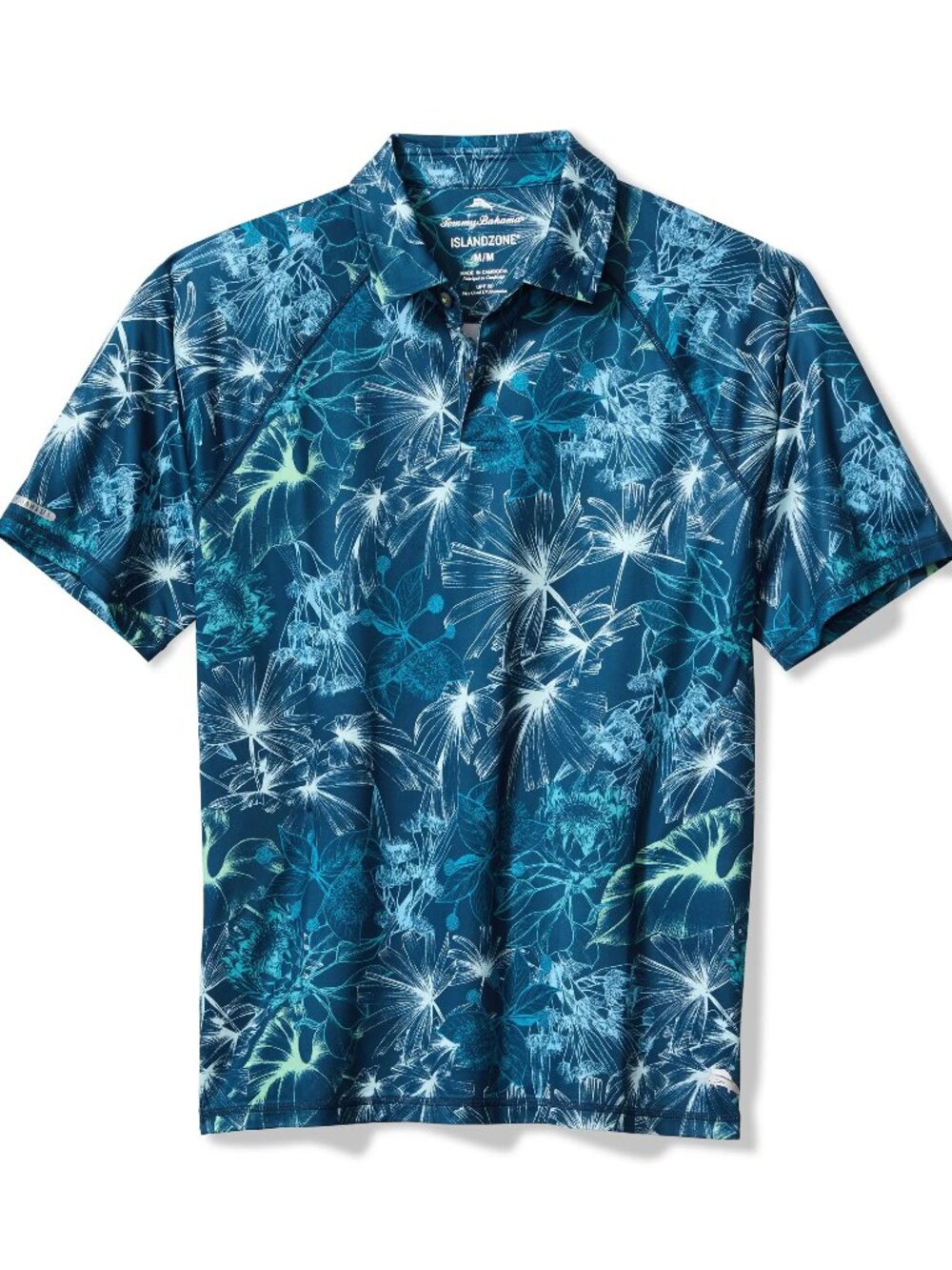 Tommy Bahama All Leaf No Shade IslandZone Performance Polo  XL